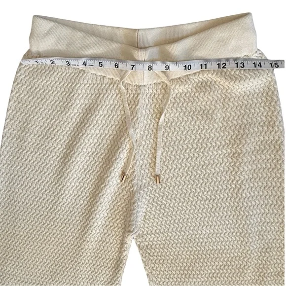 Sancia‎ Michaela Knit Wide Leg Pants Cream XS NWT Cozy Luxe Fall Winter
